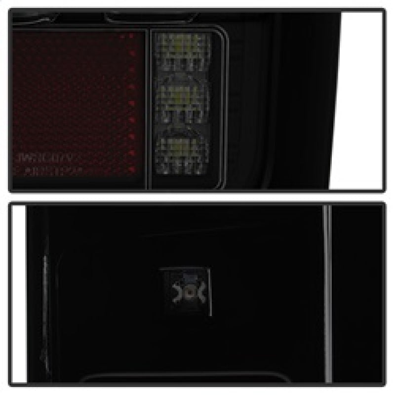 Spyder 07-16 Jeep Wrangler Version 2 Light Bar LED Tail Lights - Smoke (ALT-YD-JWA07V2-LBLED-BSM) Tail Lights SPYDER