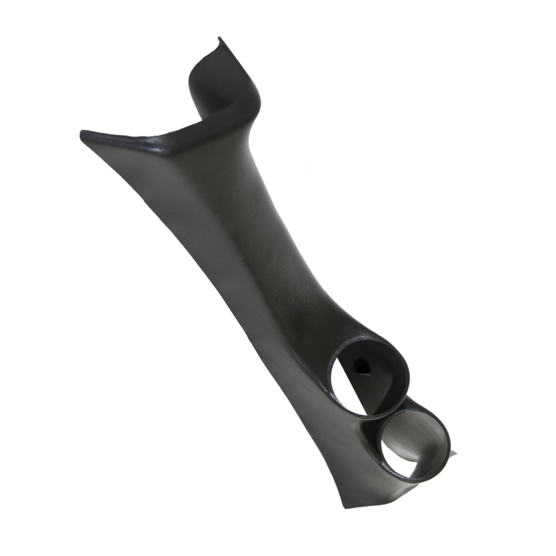 Autometer 08-12 Ford Super Duty 52mm Black Dual Pilillar Gauge Pods AutoMeter