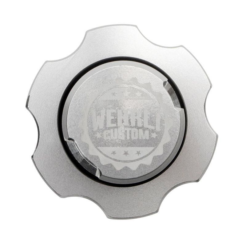 Wehrli 2001+ GM Duramax LB7/LLY/LBZ/LMM/LML/L5P Billet Oil Fill Cap - Clear Anodized Oil Fill Tubes Wehrli