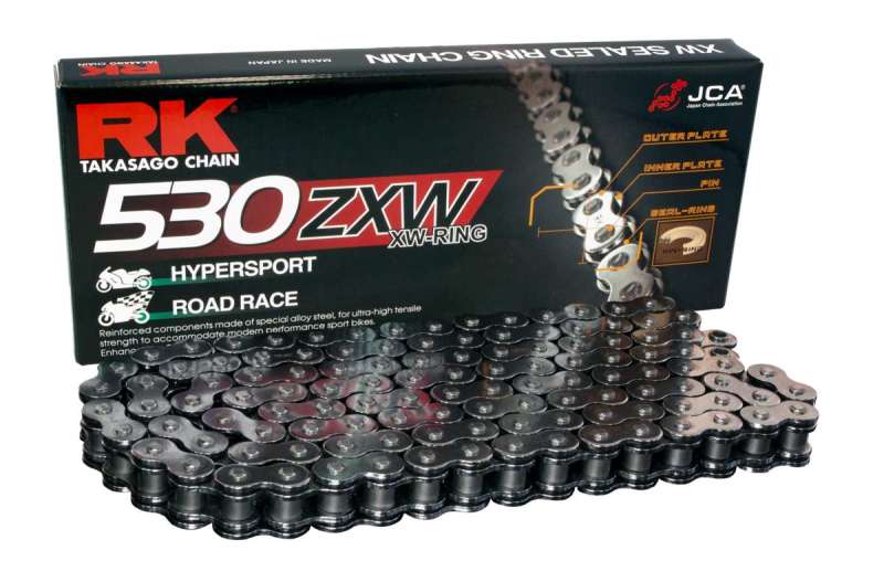RK Chain CC530ZXW-100FT XW-Ring - Chrome Chains RK Chain