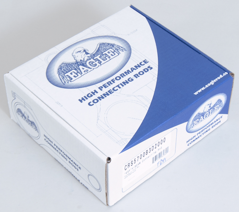 Eagle Chevrolet 350/LT1/400/305 Engine Std 4340 H-Beam Connecting Rods - Set of 8 Connecting Rods - 8Cyl Eagle