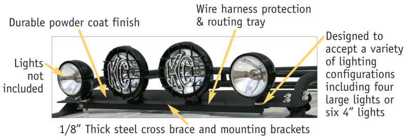 Tuffy Fj Cruiser Light Bar Assy Cargo Boxes & Bags Tuffy Products