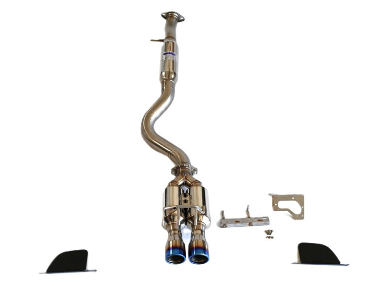 Invidia 22+ Toyota GR Corolla R400 Rolled Titanium Tip Cat-Back Catback Invidia