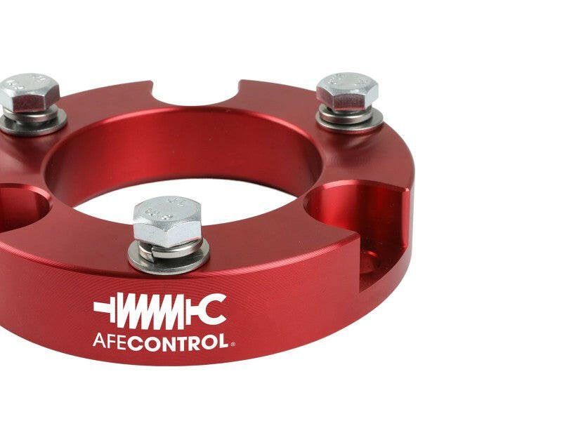 aFe CONTROL 2.0 IN Leveling Kit 05-21 Toyota 4Runner/FJ Cruiser/Tacoma - Red Leveling Kits aFe
