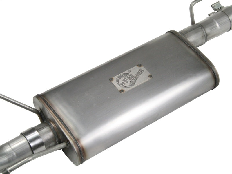 aFe MACH Force XP 2.5in Cat-Back SS Exhaust Syst w/Polished Tip Toyota Tacoma 13-14 4.0L Catback aFe