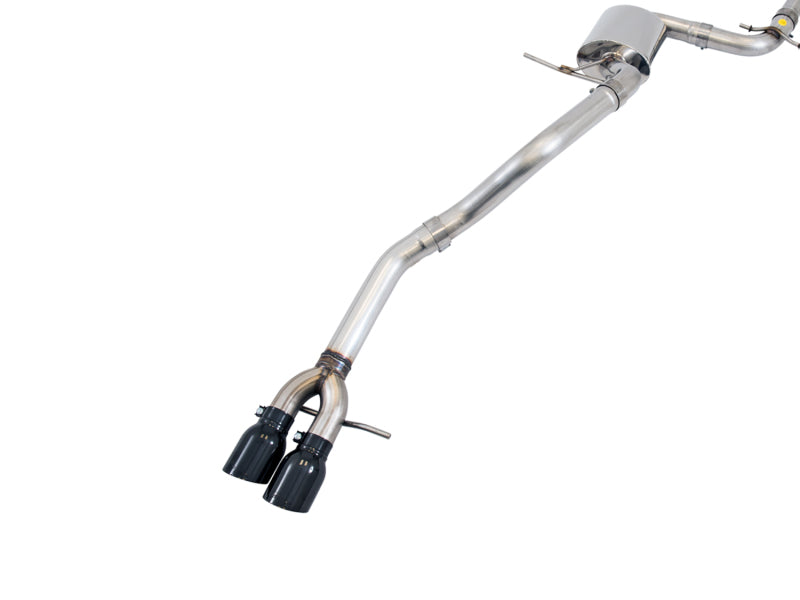 AWE Tuning 09-14 Volkswagen Jetta Mk6 1.4T Track Edition Exhaust - Diamond Black Tips Catback AWE Tuning