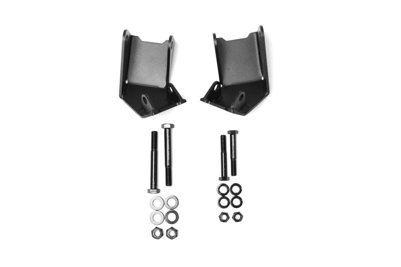 DV8 Offroad 2007-2018 Jeep Wrangler JK Rear Shock & Link Skid Plates Bumpers - Steel DV8 Offroad