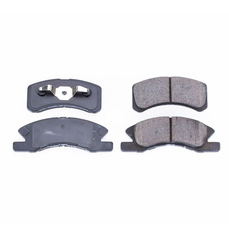 Power Stop 14-15 Mitsubishi Mirage Front Z16 Evolution Ceramic Brake Pads Brake Pads - OE PowerStop