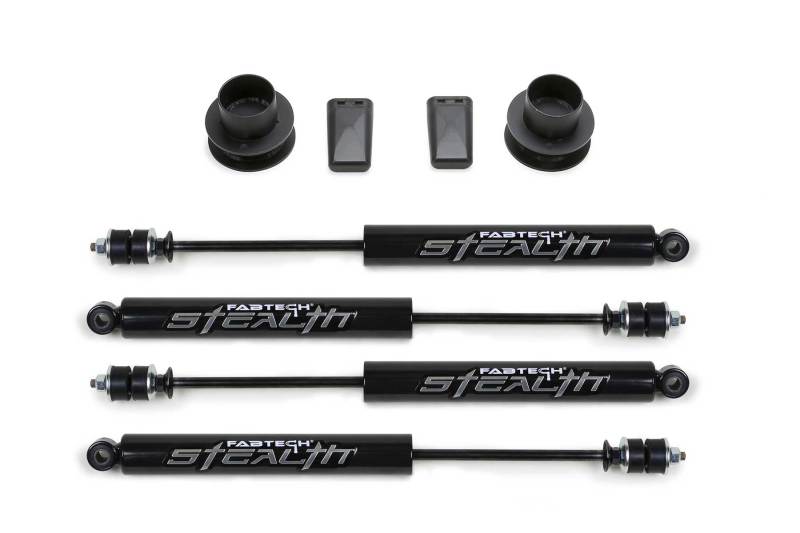 Fabtech 14-18 Ram 2500 4WD 2.5in Coil Spcr Kit w/Stealth Lift Kits Fabtech