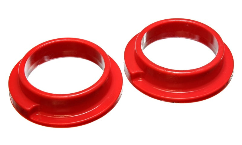 Energy Suspension 00-04 Ford Focus Red Rear Coil Spring Isolators Bushing Kits Energy Suspension