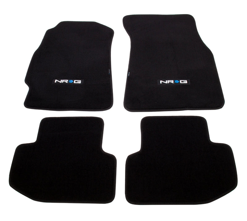 NRG Floor Mats - 94-01 Acura Integra (NRG Logo) - 4pc. Floor Mats Carpeted NRG