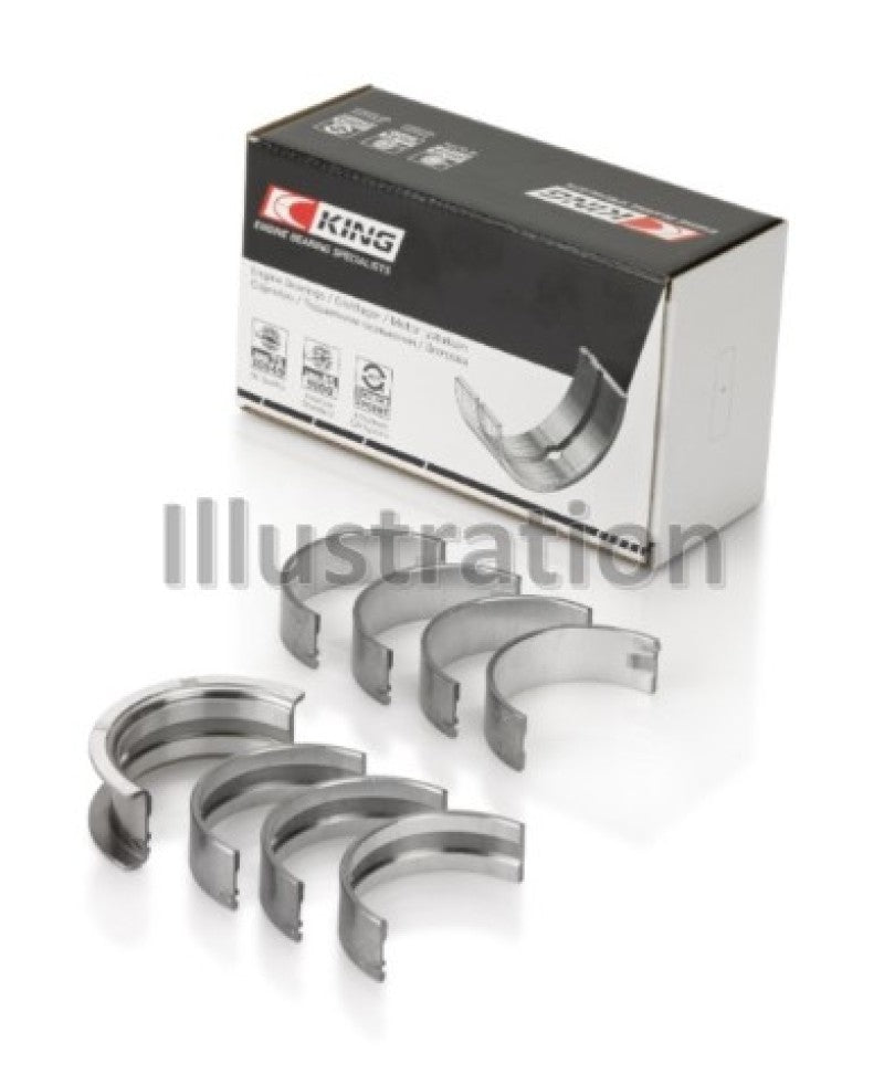 King Engine Bearings Chrysler Valiant Six 225 Crankshaft Main Bearing Set (Size 040) - Set of 4 Bearings King Engine Bearings
