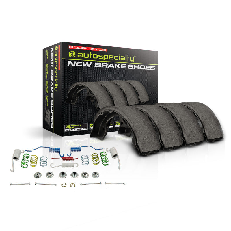 Power Stop 82-86 Jeep Scrambler Rear Autospecialty Brake Shoes w/Hardware Brake Shoes PowerStop