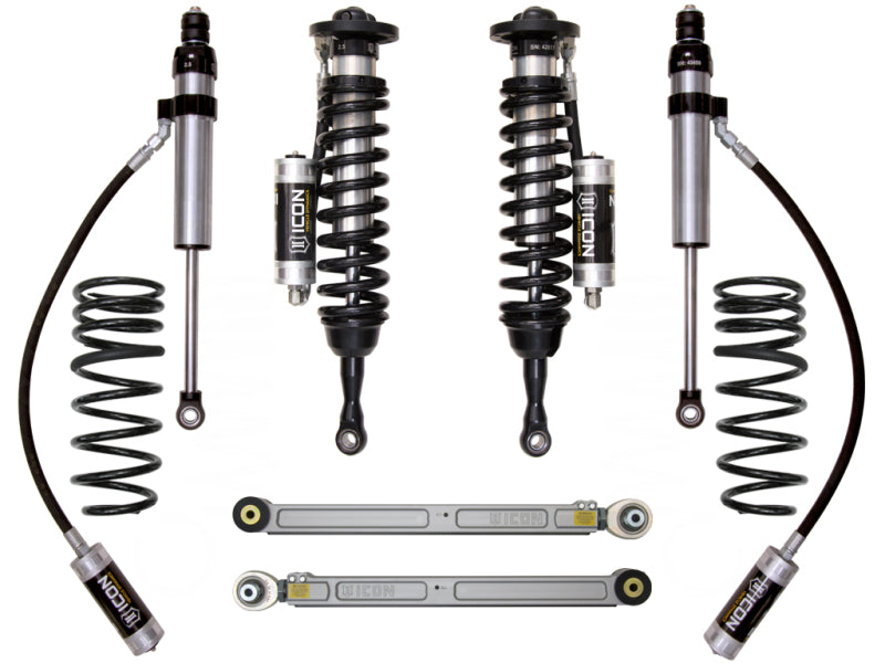 ICON 2008+ Toyota Land Cruiser 200 Series 1.5-3.5in Stage 3 Suspension System Coilovers ICON