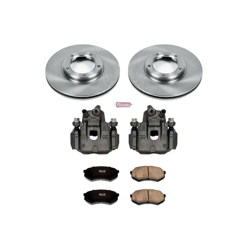 Power Stop 95-04 Toyota Tacoma Front Autospecialty Brake Kit w/Calipers Brake Kits - OE PowerStop