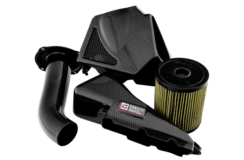 AWE Tuning Audi C7 A6 / A7 3.0T S-FLO Carbon Intake V2 Cold Air Intakes AWE Tuning