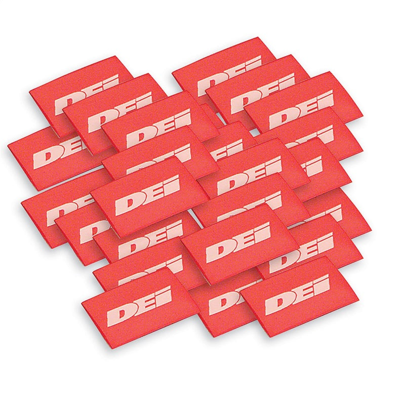 DEI Hi-Temp Shrink Tube 12mm x 1.5in - Red Heat Shrink DEI