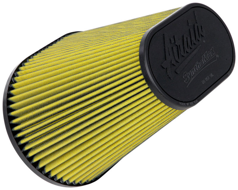 Airaid Universal Air Filter - Cone 6in FLG x 10-3/4x7-3/4in B x 4in T x 9in H - Synthaflow Air Filters - Universal Fit Airaid