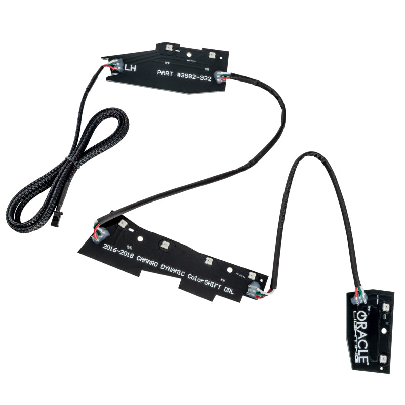 Oracle 16-18 Chevy Camaro Dynamic Headlight DRL Upgrade Kit - ColorSHIFT - Dynamic Headlights ORACLE Lighting