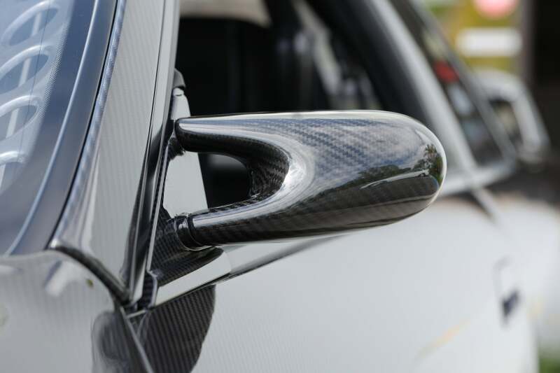 GReddy Nissan R34 Skyline Garage Active Group A Type Dry Carbon Side Mirrors - Set Carbon Accessories GReddy