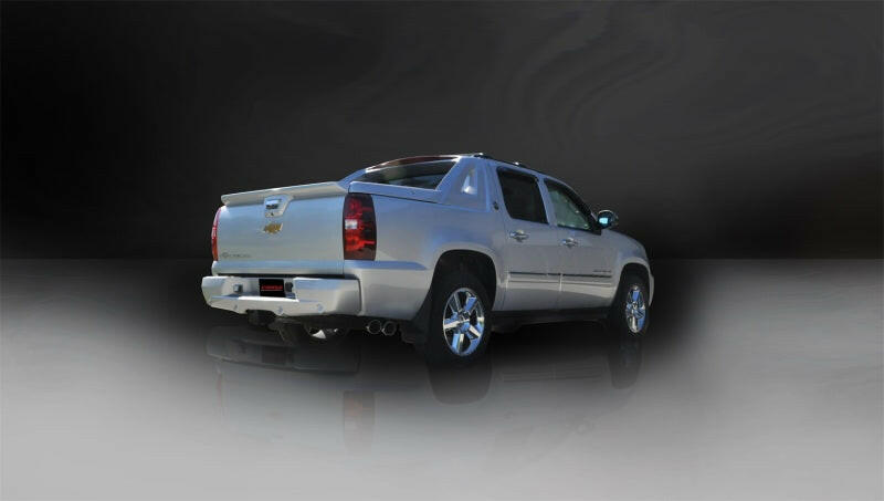 Corsa 2009-2013 Chevrolet Suburban 1500 5.3L V8 Polished Sport Cat-Back Exhaust Catback CORSA Performance