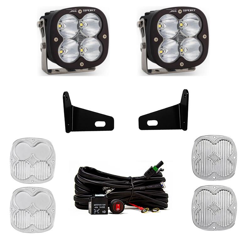 Baja Designs 17-19 Can-Am Maverick X3 X ds Turbo R XL Sport A-Pillar Light Kit Light Mounts Baja Designs