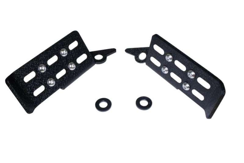 Fishbone Offroad 2021+ Ford Bronco Foot Pegs - Black Steps Fishbone Offroad
