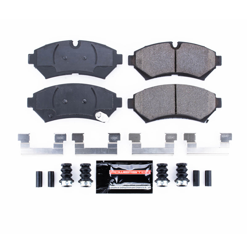Power Stop 98-02 Cadillac Seville Front Z23 Evolution Sport Brake Pads w/Hardware Brake Pads - Performance PowerStop