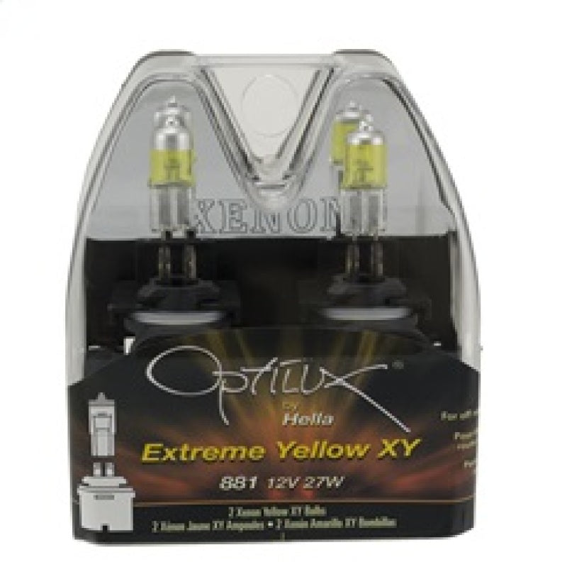 Hella Optilux 881 12V Xenon Yellow XY Bulb Bulbs Hella