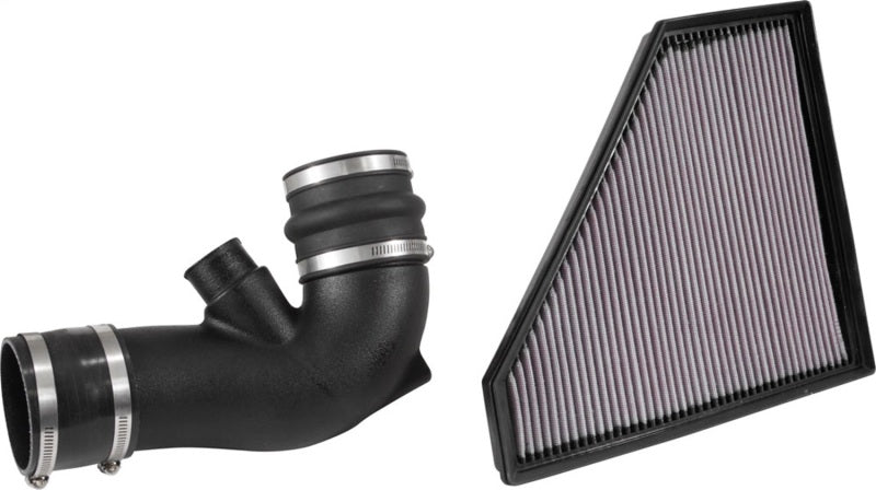 Airaid 16-18 Chevrolet Camaro 3.6L V6 F/I Airaid Jr Intake Kit - Dry / Red Media Cold Air Intakes Airaid