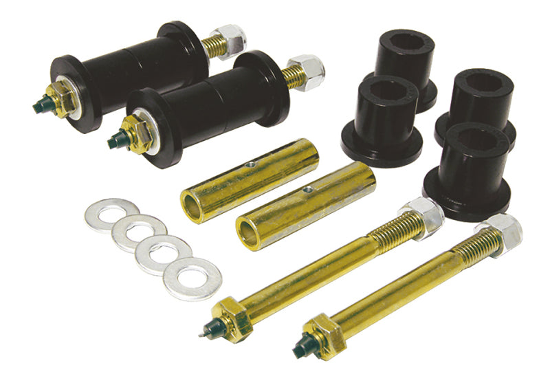 Prothane 87-96 Jeep YJ Front or Rear Frame Shackle Bushings - Black Bushing Kits Prothane