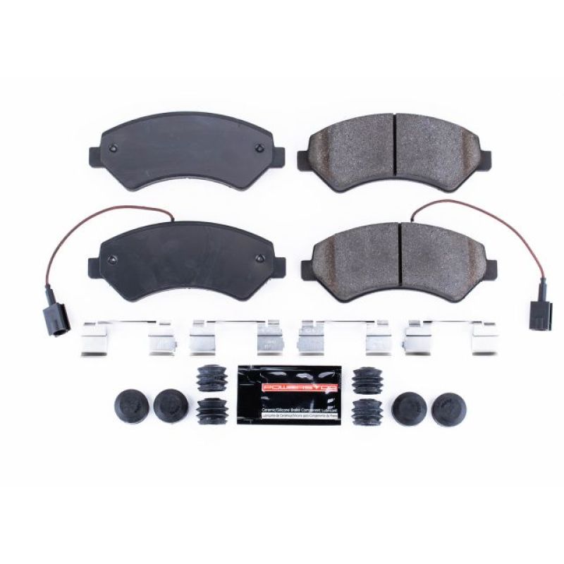 Power Stop 14-18 Ram ProMaster 1500 Front Z23 Evolution Sport Brake Pads w/Hardware Brake Pads - Performance PowerStop