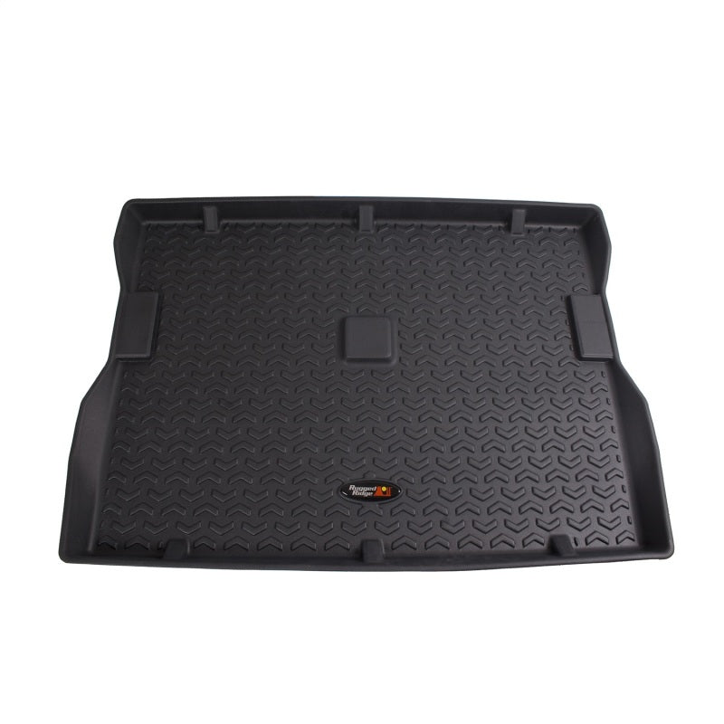 Rugged Ridge Floor Liner Cargo Black 1976-1986 Jeep CJ-7 / 87-95 Jeep Wrangler YJ Floor Mats - Rubber Rugged Ridge