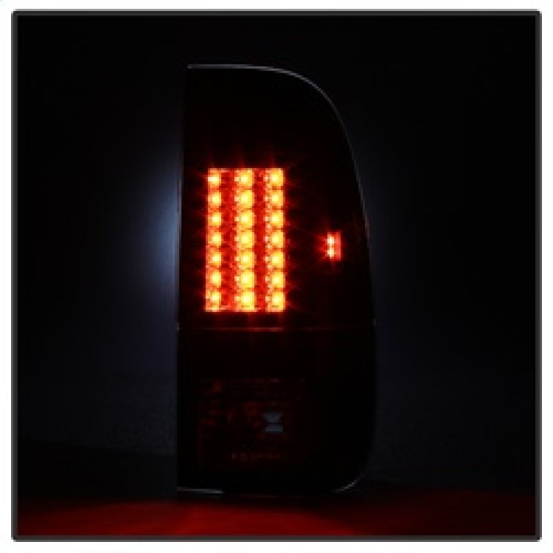 Spyder Ford Super Duty 08-15 Version 2 LED Tail Lights Black ALT-YD-FS07-LED-G2-BK Tail Lights SPYDER
