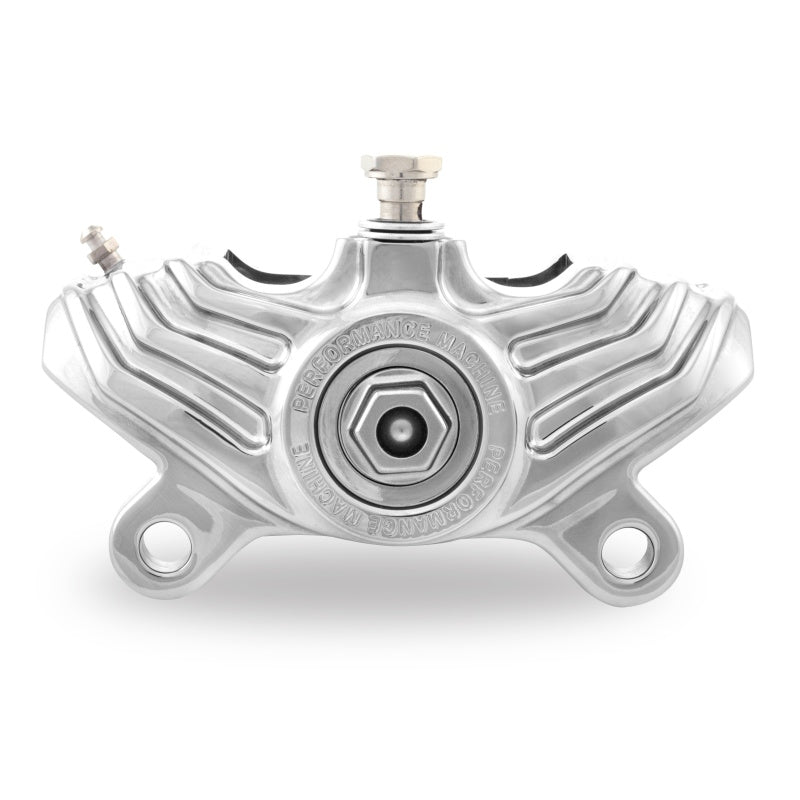 Performance Machine Caliper 125x4R Vintage - Chrome Brake Calipers - Perf Performance Machine