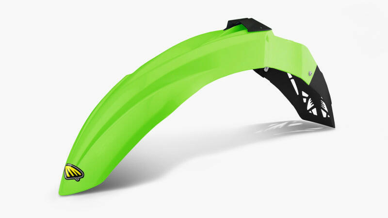 Cycra 21+ Kawasaki KX450X Cycralite Front Fenders - OEM Green Plastics Cycra