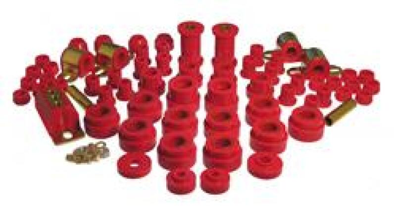 Prothane 81-86 Jeep CJ8 Total Kit - Red Bushings - Full Vehicle Kits Prothane