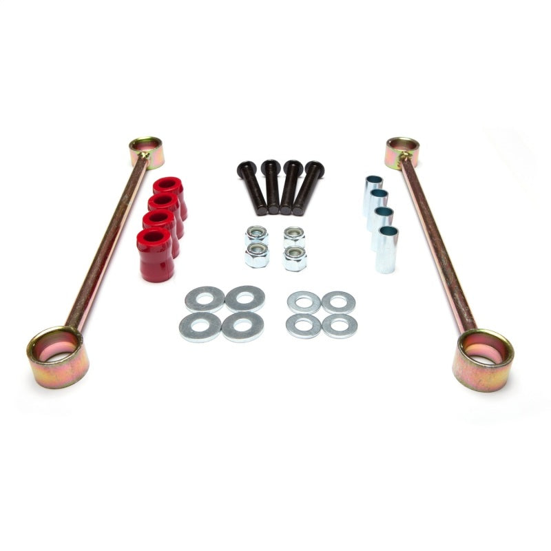 Rugged Ridge Rear Sway Bar End Links 4 Inch Lift 07-18 Jeep Wrangler Sway Bar Endlinks Rugged Ridge