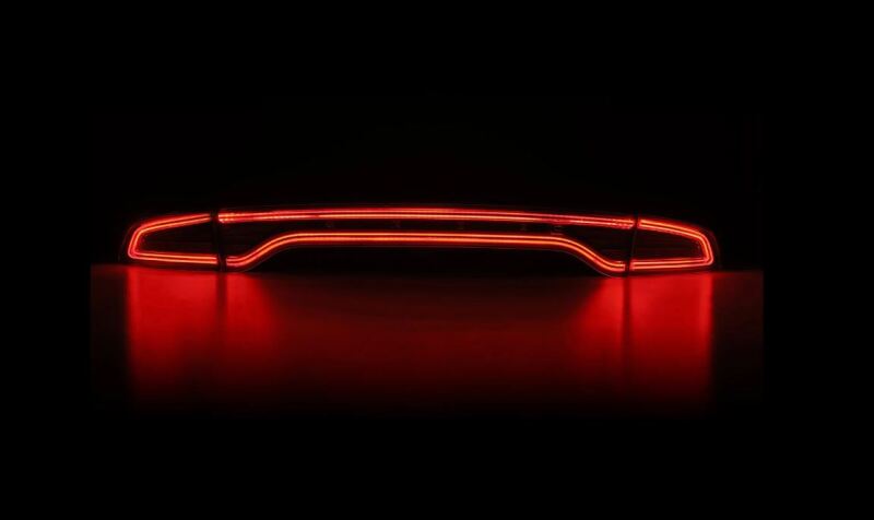 AlphaRex 15-23 Dodge Charger NOVA-Series Prismatic LED Tail Lights Black Tail Lights AlphaRex