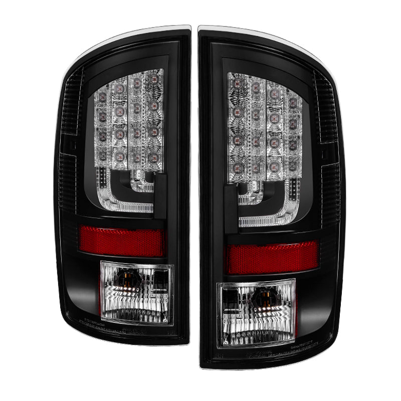 Spyder Dodge Ram 02-06 1500 Version 2 LED Tail Light - Black ALT-YD-DRAM02V2-LED-BK Tail Lights SPYDER