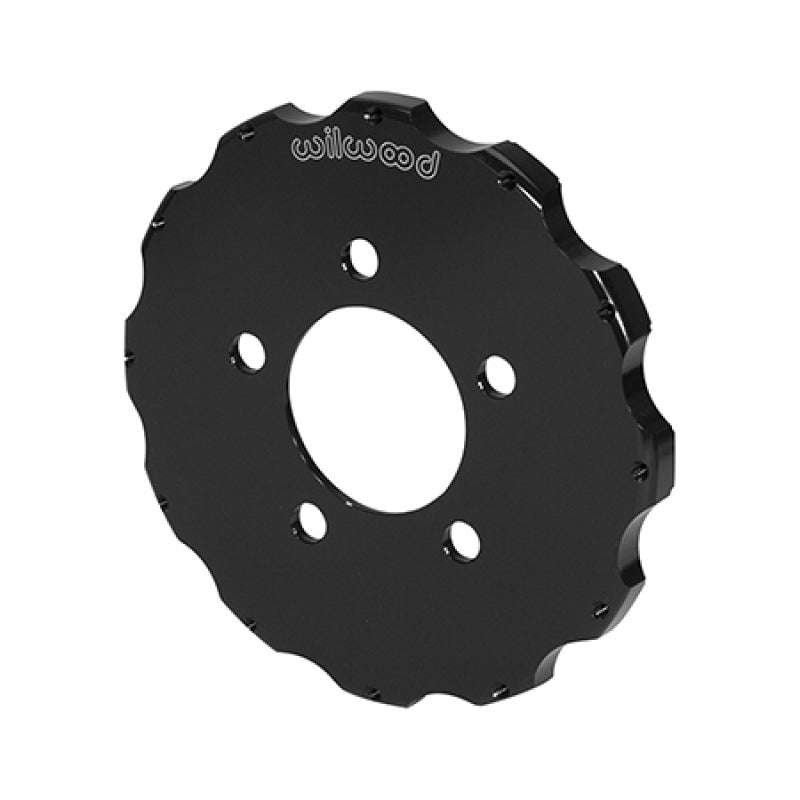 Wilwood Hat-BB Short Offset 0410in Offset - 12 x 8.75 Rotor Bolt Circle - 5 x 4.5 Lug pattern Brake Rotors - 2 Piece Wilwood