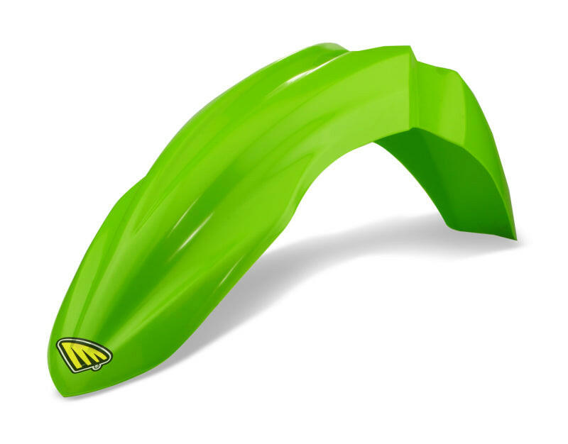 Cycra 13-16 Kawasaki KX250F Performance OEM Front Fender - OEM Green Plastics Cycra