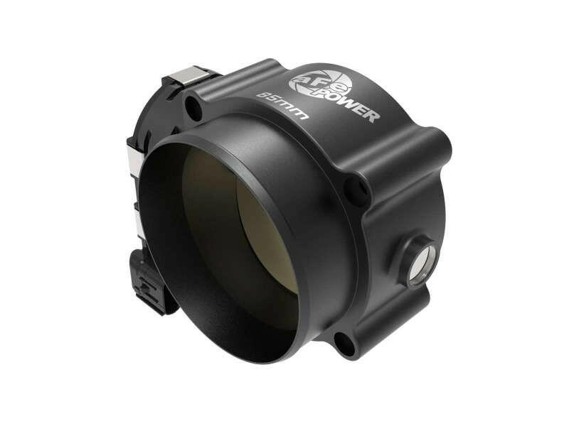 aFe 18-21 Ford Mustang GT 5.0L 85mm Billet Throttle Body Throttle Bodies aFe