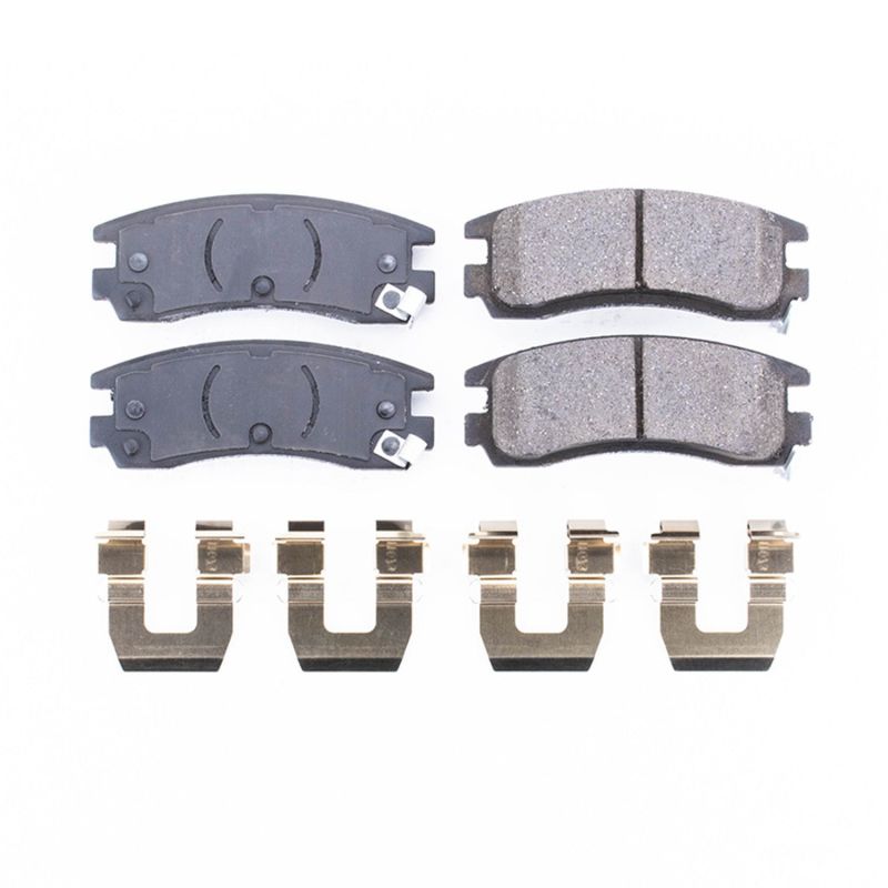 Power Stop 00-05 Buick LeSabre Rear Z17 Evolution Ceramic Brake Pads w/Hardware Brake Pads - OE PowerStop