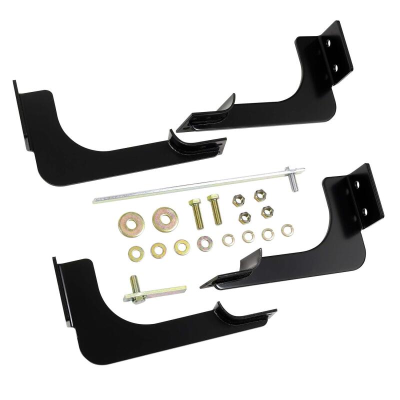 Westin 1999-2006 Toyota Tundra 4dr Ext Cab Premier Oval Nerf Step Bar Mount Kit - Black Hardware Kits - Other Westin