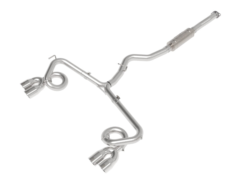 aFe Subaru WRX/STi 15-21 H4-2.0/2.5L Takeda 3in to 2-1/2in Stnlss Cat-Back Exhaust w/ Polished Tip Catback aFe