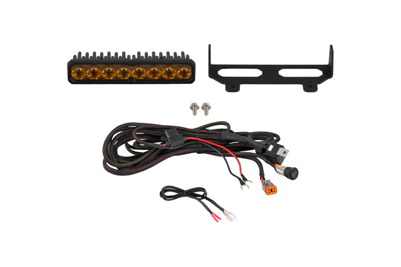 Diode Dynamics 17-26 Can Am Maverick Shock Mount Kit SS10 Max Yellow Driving Light Bars & Cubes Diode Dynamics
