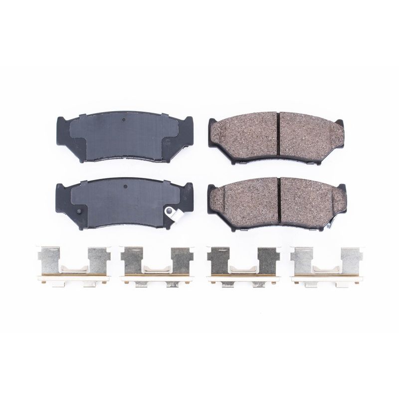 Power Stop 00-04 Chevrolet Tracker Front Z17 Evolution Ceramic Brake Pads w/Hardware Brake Pads - OE PowerStop