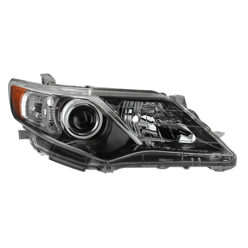xTune Toyota Camry SE Models 12-14 Passenger Side Headlight -OEM Black Right HD-JH-TCAM12-OE-BK-R Headlights SPYDER