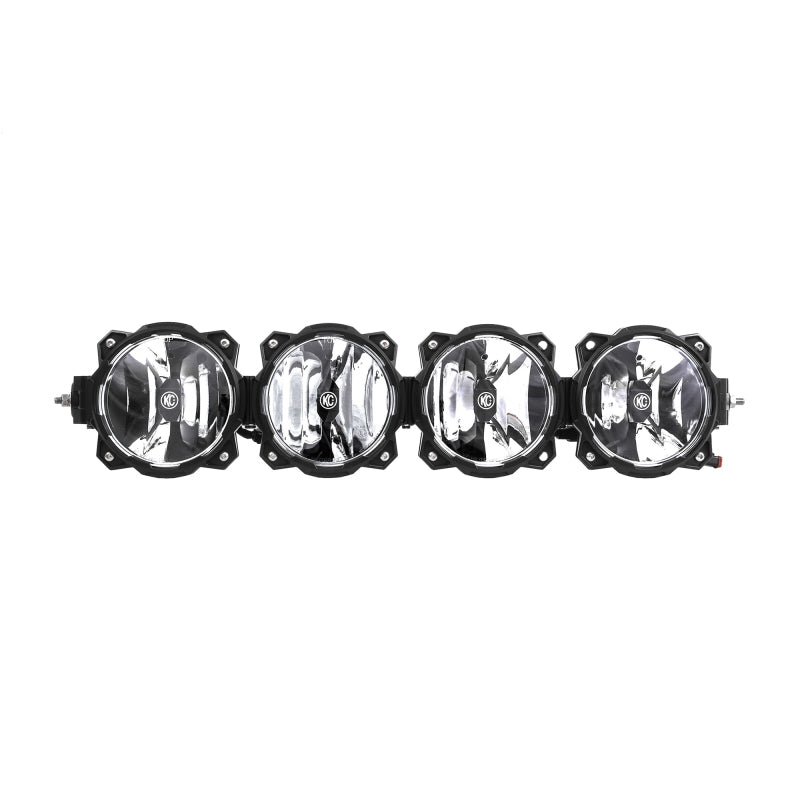 KC HiLiTES Universal 26in. Pro6 Gravity LED 4-Light 80w Combo Beam Light Bar (No Mount) Light Bars & Cubes KC HiLiTES